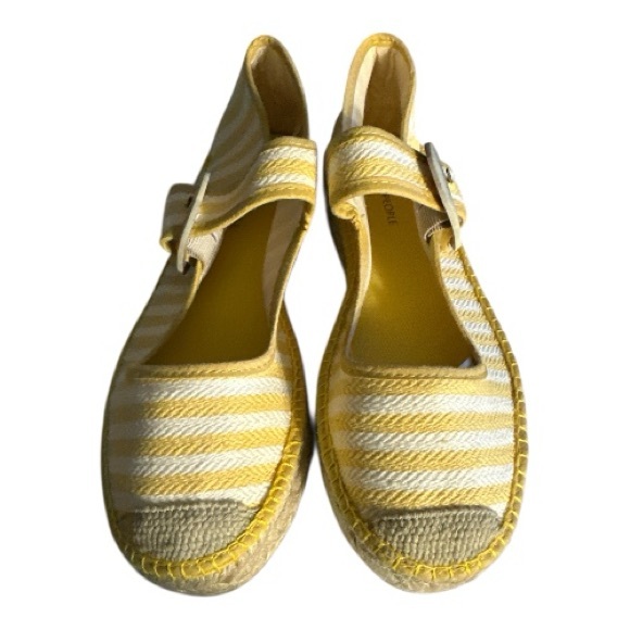 Free People Shoes - FREE PEOPLE Surfside Platform Espadrille in Lemon Zest NEW Size 39